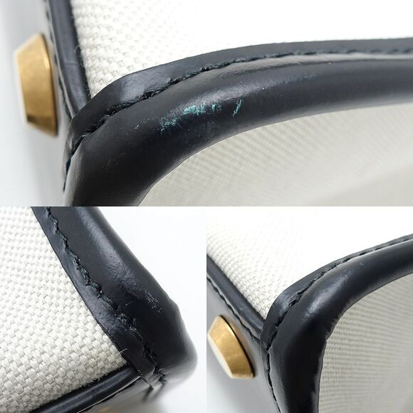 Balenciaga Hardware Tote Bag Canvas/ #144962B57B - Picture 4 of 10